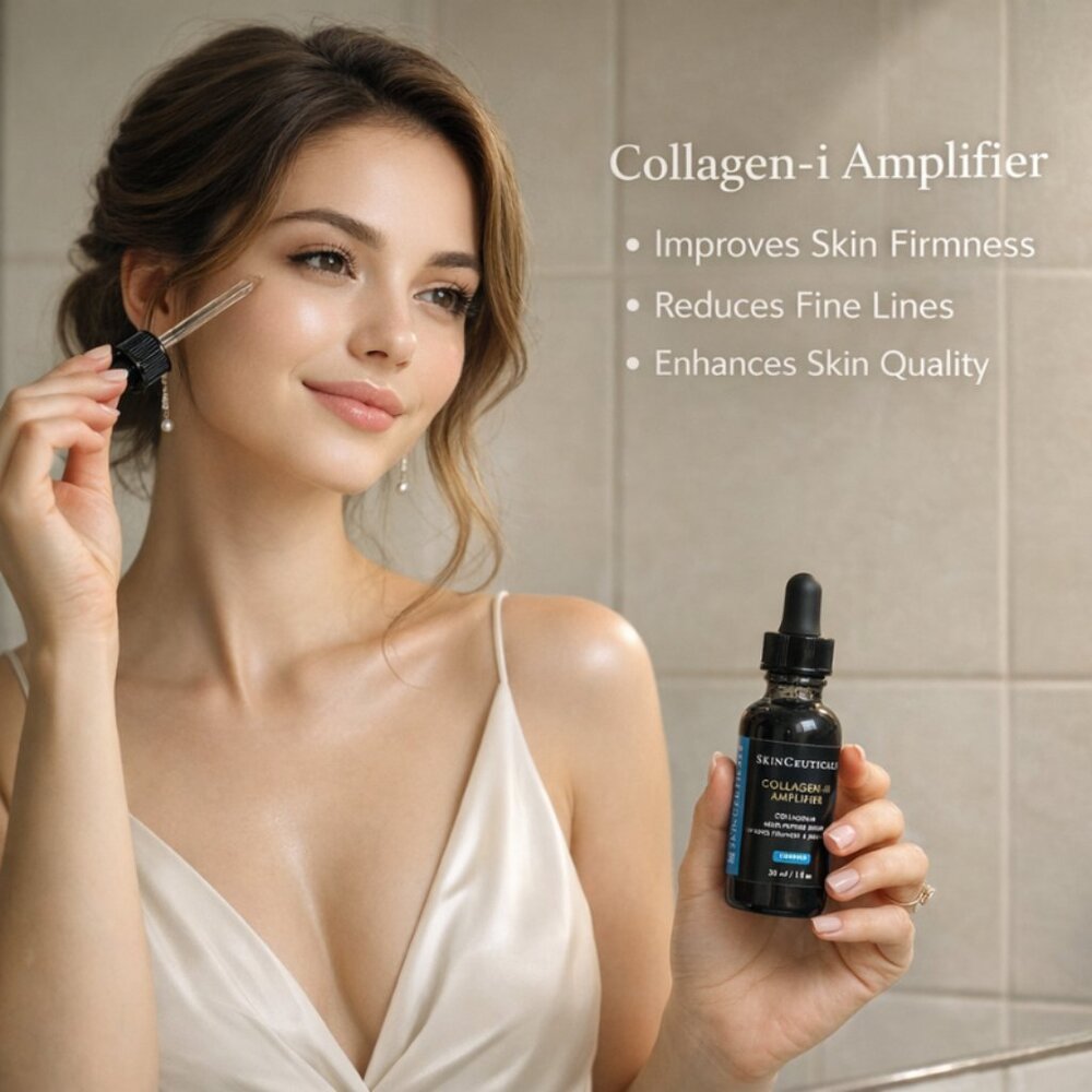 SkinCeuticals Collagen III Amplifier Serum 1oz Anti-Aging Firming Wrinkle Repair - Picture 4 of 4